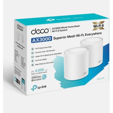 TP-Link Deco X50 2 Pack Mesh Sistemi WiFi 6